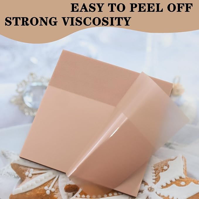 YOUDEFUL 800Pcs Transparent Sticky Notes, Morandi Dark Red Clear Sticky Notes, 3"x3" Waterproof Translucent Sticky Note Pads, Index Tabs, Clear Post it Notes for Bible Study, See Through Sticky Notes