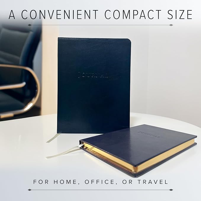 Gallery Leather Journal - Crafted in Maine, USA - Elegant Leather Writing Notebook with 192 Lined Pages - A Timeless Space for Your Thoughts - Acadia Burgundy, 9.75x7.5, Large Lined