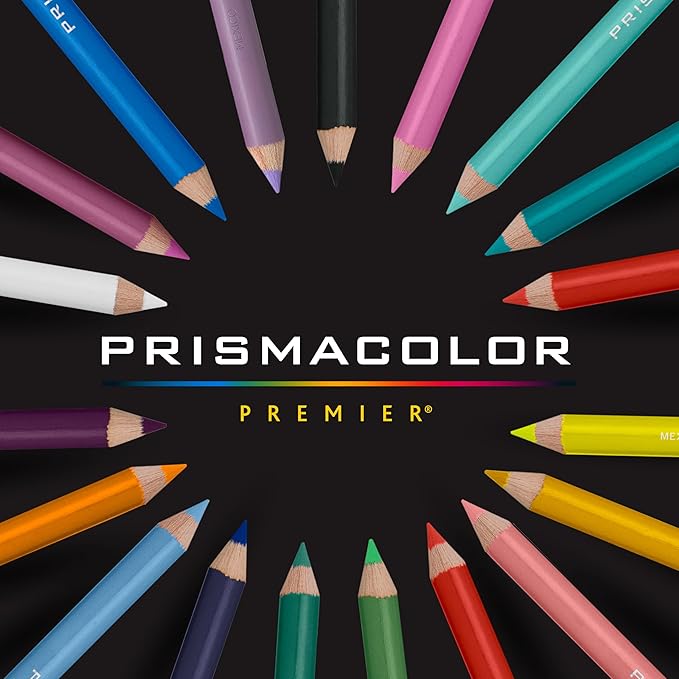 Prismacolor Premier Colored Pencils,Soft Core,Botanical Garden Set,- Adult Coloring,Drawing,Creative,Art Supplies,12 Count (Pack of 12)