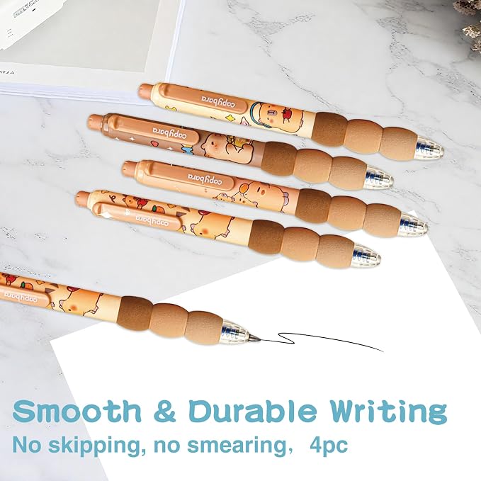 School Supplies for Girls, Cute Capybara Stationery Set with Pencil Case, Pens & Sticky Notes Set, Capybara Gifts Party Favor for Girls Stationery School Office Supplies (Capibara)