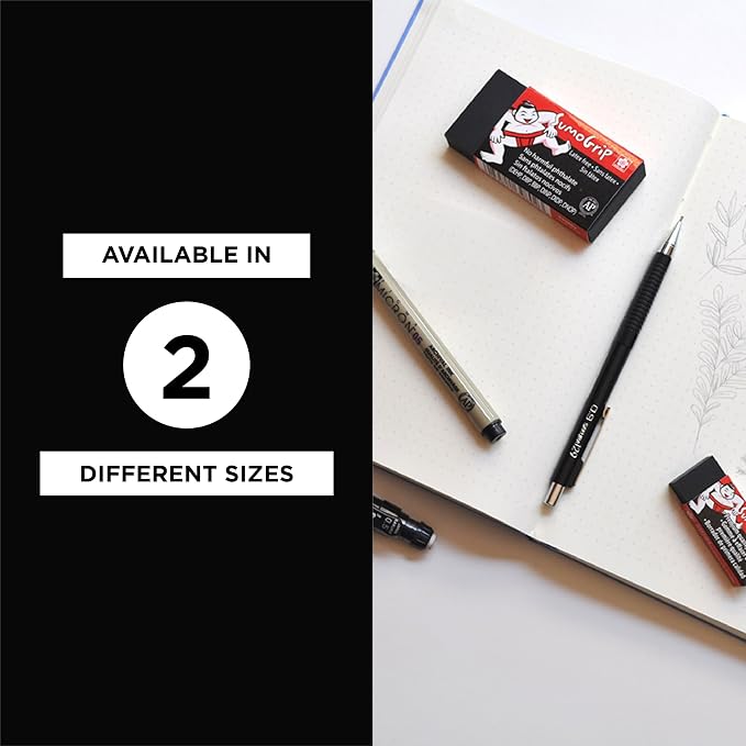 SAKURA 50258 Sumogrip Premium Block Eraser