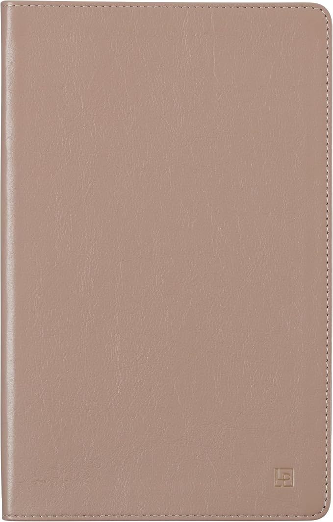 Classic Leather Notebook Writing Journal, Softcover, Narrow Ruled, Table of Contents and Numbered Pages