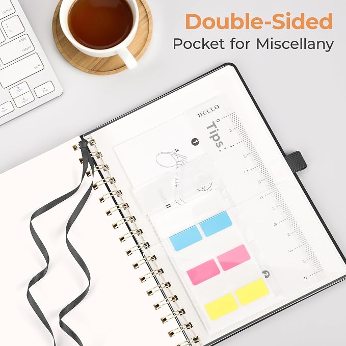 AHGXG Blank Journal Notebook, 160 Pages, A5 Medium Size (5.7'' x 8.3''), Hardcover, 100 GSM Thick Paper, for Sketching, Drawing, Painting (Colourful Tree)