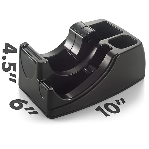 OIC96690 - OIC Heavy-duty 2-in-1 Tape Dispenser