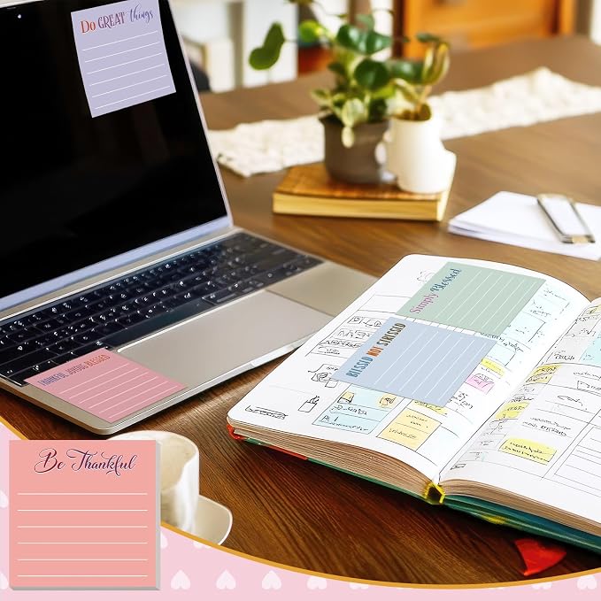 Yinder 24 Pcs Sticky Notes Gifts Bulk,Bible,Aesthetics