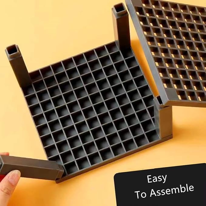 Feadily (2 Pack) 96 Hole Pencil Holder Organize, Desk Organizer for Pens, Pencils, Art brushes, Colored Pencils, Carving, Prying and Modeling Tools