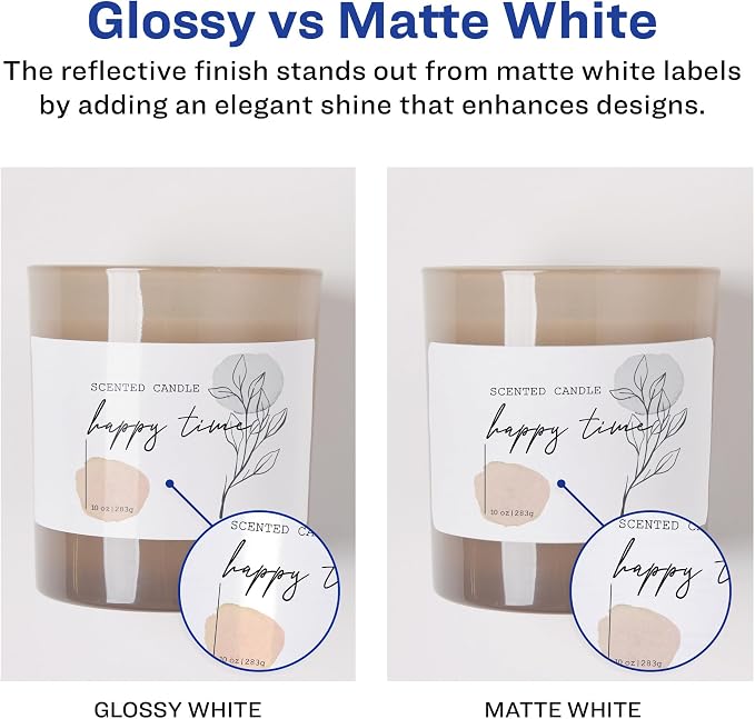 Avery Address Labels, Sure Feed and Easy Peel Technology, Glossy White Labels, 1" x 2-5/8", Permanent, Laser/Inkjet, 750 Total (6526)