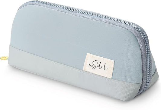 Mr. Pen- Wide-Opening Pencil Case, Triangle Design | Compact & Spacious Pencil Cases with 5 Mesh Pockets, Bag Pouch, Box Organizer for Students, School Supplies, Aesthetic Supply