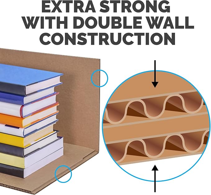 Bankers Box 10-Pack Small Classic Moving Boxes with Reinforced Handles | Pack books, files, and dense items with sturdy small boxes built for easy carrying and organized moves.