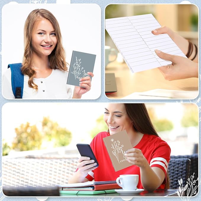 Feifeiya 30 Pcs Motivational Mini Notebooks Bulk Pocket Inspirational Journals Notepads Back to School Gifts Bulk for Teacher Employee Coworker Office Staff Nurse Social Worker(Inspirational)