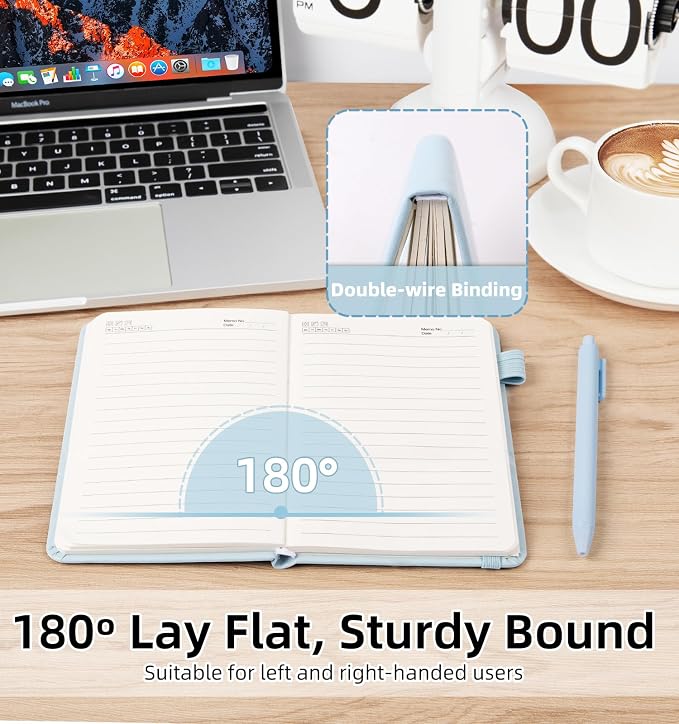 3 Pack Pocket Journaling Notebooks, A6 Small Notebook Total 360 Pages Journaling Notebooks For Note Taking Journals For Writing Mini Note Pads With Pen Holder 100 GSM Thick Paper(Pink,Blue,Purple)