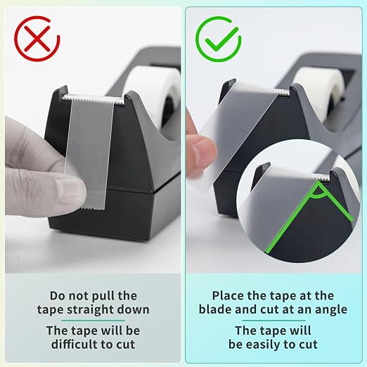 OWLKELA 12 Rolls Matte Adhesive Tape, Matte Finish Invisible Tape, Foggy Translucent Tape Great for Correction and Labeling, Compatible with Standard Tape Dispenser, 0.7 in x 1000 Inches | Foggy Translucent, Invisible Tape, Compatible with Standard Tap...