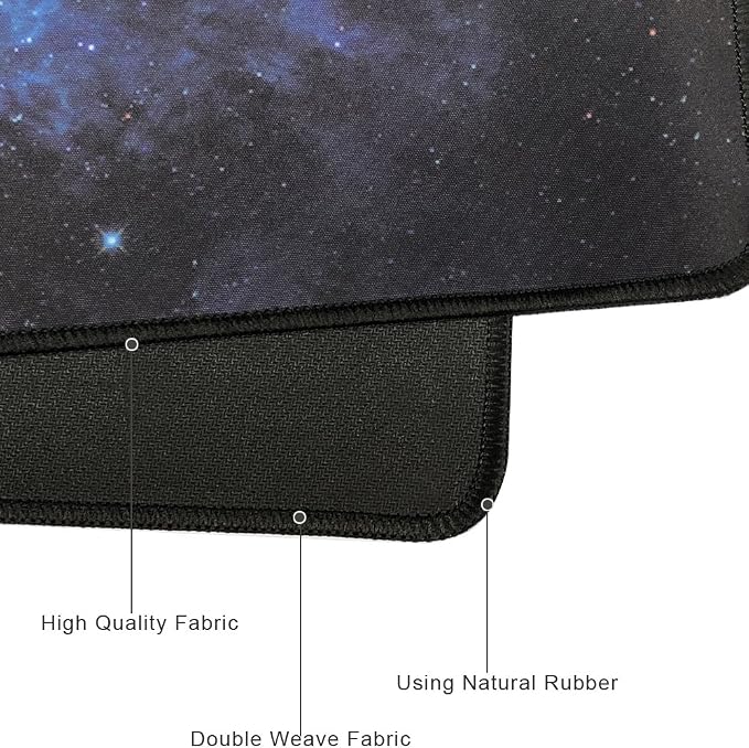 XXL Professional Large Mouse Pad & Computer Game Mouse Mat (35.4x15.7x0.1IN, Sky Girl)