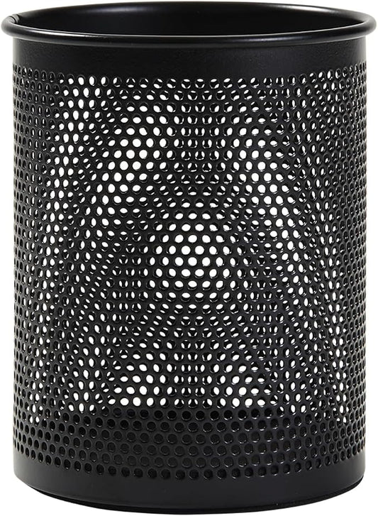 Comix Pen Holder Desk Organizer, Wire Mesh Pencil Cup with Foam Pad and Non-Slip Bottom Office Supplies Desk Accessories for Home Office School, 1 Pack