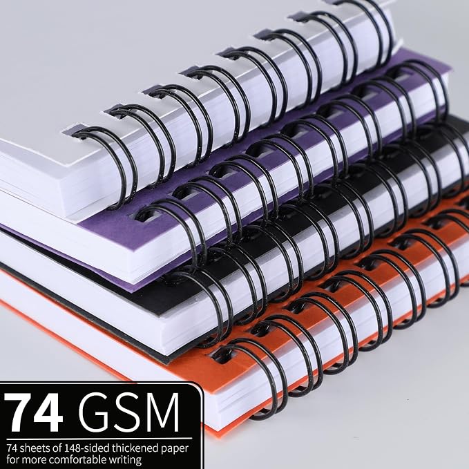 Pocket Notebook Mini Notepad Small Spiral Notebooks 3X5Inch (6-blank) | functionality PortabilityPortability convenience