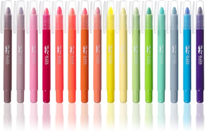 Mr. Pen- No Bleed Gel Highlighters, Vintage Colors, 16 Pack | Bible Highlighters and Pens No Bleed, Bible Markers for Study, Journaling, School Supplies and Accessories