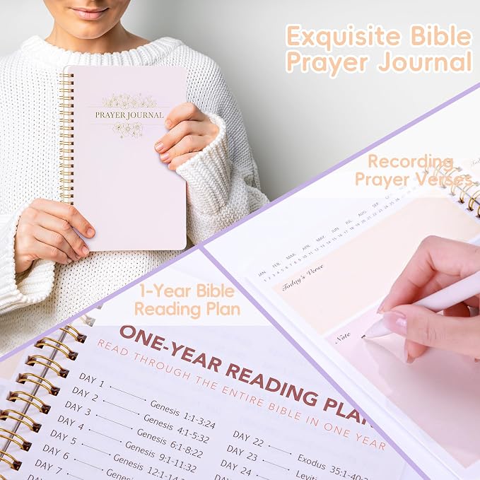 XKDOUS Bible Study Supplies Journaling Kit for Women, Bible Study Kit, 12 Pastel Highlighters and 12 Pens No Bleed, 75 Laminated Tabs, Prayer Journal Pencil Case and More, Beige