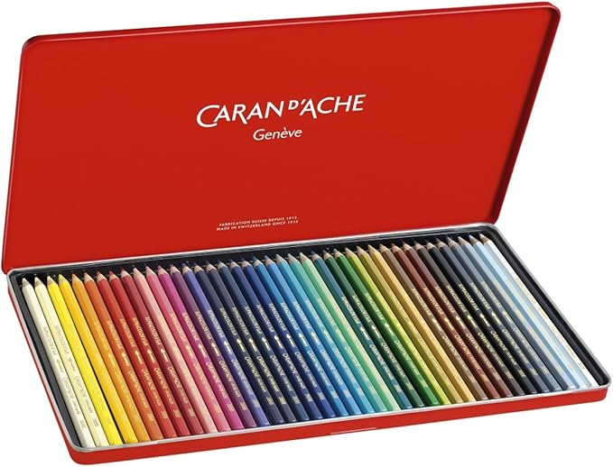Caran D'ache Supracolor Metal Box Set Of 40 (3888.340)