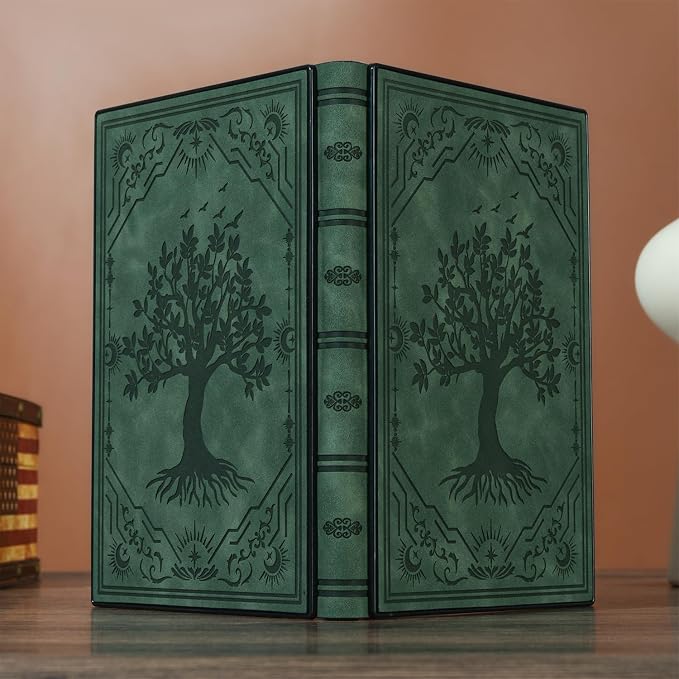 ZXHQ Diary with Lock, Hardcover(14.8 cm x 21 cm) Leather Lock Journal, Built-in Lock, 180° Lay Flat, Tree of Life Embossed Cover, 100 Gsm Thick Paper