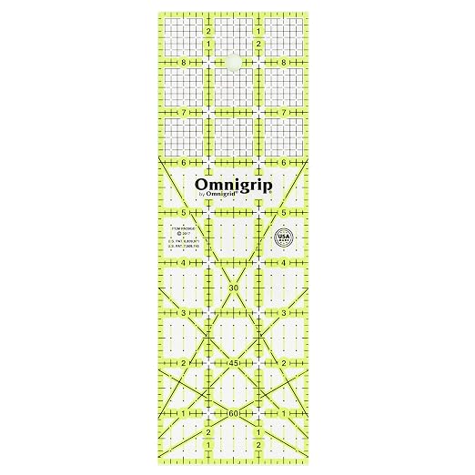 Omnigrid Omnigrip 3" x 9" Rulers & Accessories | Sewing and Quilting Supplies