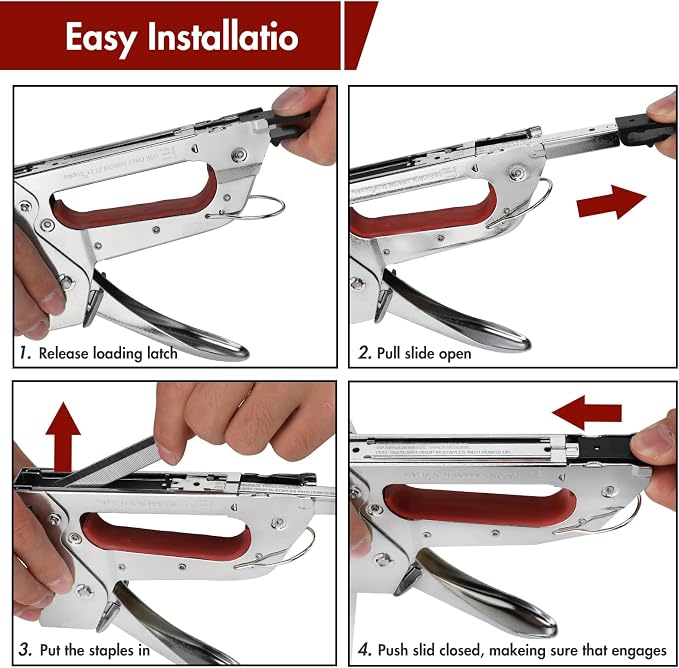Arrow JT27 Light Duty Staple Gun Kit with 2000 Pieces JT21 3/8" Staples | Thin Wire Manual Stapler for Upholstery, Crafts, Decorating, and Repairs, Lightweight Chromed-Steel Housing