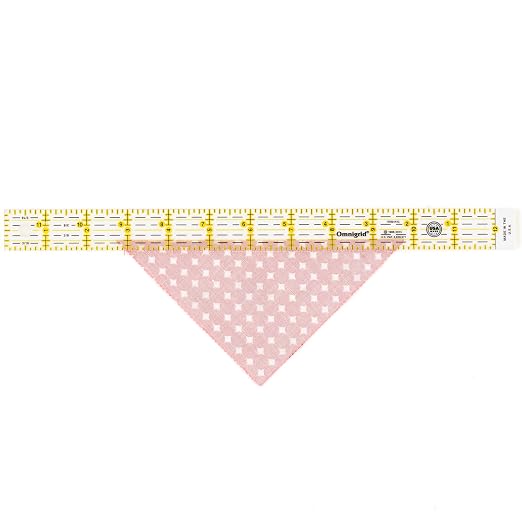 Omnigrid 1 x 12-Inch Ruler, Clear Quilting and Sewing Ruler