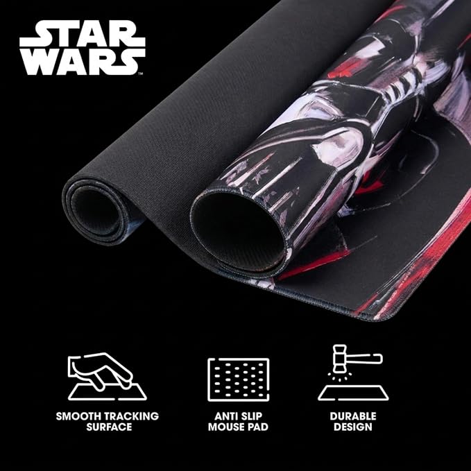 Solo Leveling Large Gaming Mouse Pad 31"x15" XL Computer Desk Mat, Anime | Oversized 31x15in Solo Leveling anime gaming mouse pad, smooth fabric top, stitched edges, non-slip rubber base.