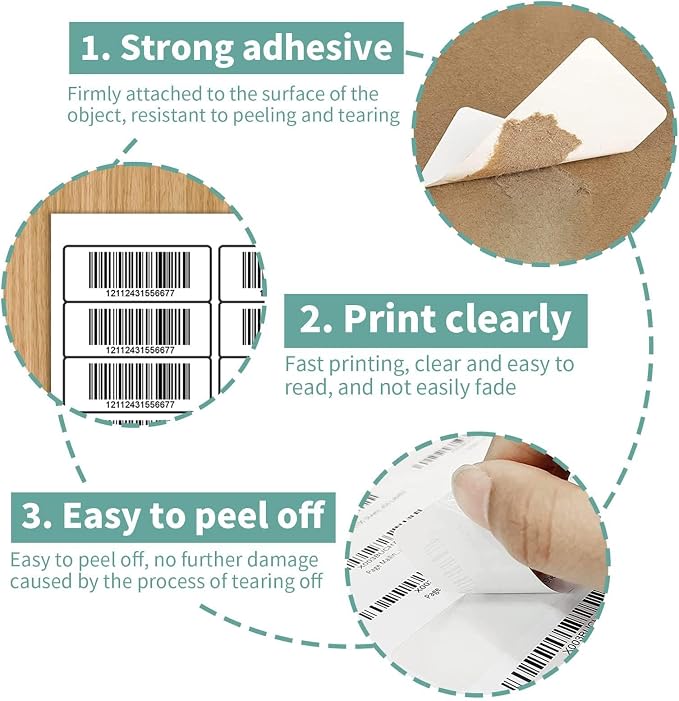 30 up Labels 1" x 2-5/8" Shipping Address Labels, FBA Barcode Tags, 3000 Sheets 30 Per Page Mailing Labels for Laser/Inkjet Printers (90000 Labels)