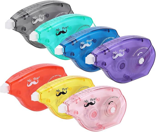 Mr. Pen- Correction Tapes, 7 Pack, 0.2" x 393", White Correction Tape Set | for Quick Corrections, Office and School Supplies