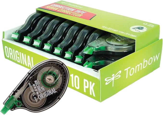 Tombow MONO Original Correction Tape 80 count case pack (68720A)