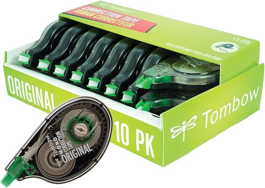 Tombow MONO Original Correction Tape 80 count case pack (68720A)