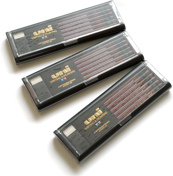 Uni Wooden Pencil - HB - Box of 12 (UHB)