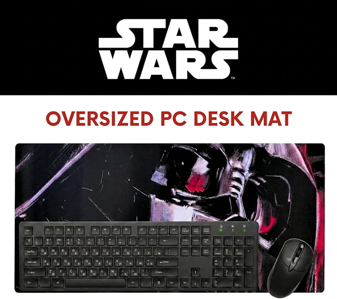 Solo Leveling Large Gaming Mouse Pad 31"x15" XL Computer Desk Mat, Anime | Oversized 31x15in Solo Leveling anime gaming mouse pad, smooth fabric top, stitched edges, non-slip rubber base.