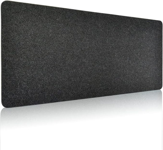 DAWNTREES Non-Slip Felt Desk Mat,36 x 16 Inches Large Desk Pad Protector,Office Computer Desk Mat for Full Keyboard and Mouse Pad