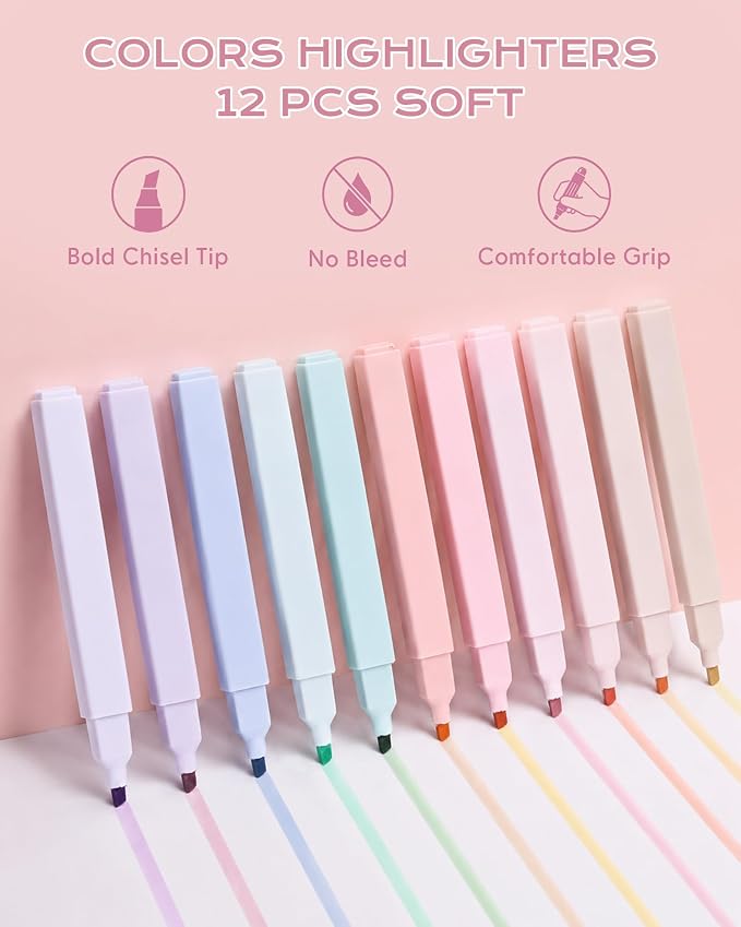 XKDOUS 60 Pcs Bible Study Supplies, Bible Study Kit for Women, Bible Journaling Supplies with Spiral Notebook Journal, Bible Tabs, Pen Case and More, Bible Highlighters and Pens No Bleed for Books