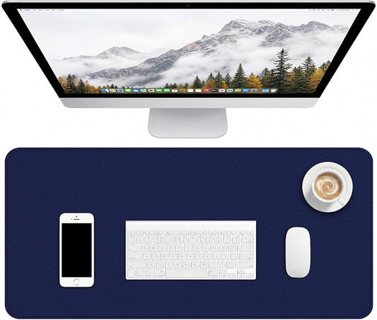 Leather Desk Mat, Desk Pad for Keyboard and Mouse Large Mouse Pads for Desk | Waterproof Desk Mat, Desk Matt for Desktop, Laptop Blotter, Keyboard Pad, Large Mouse Pad, Desk Essentials