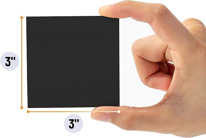 Mr. Pen- Sticky Notes, 3"x3", 12 Pads, 600 Sheets, Black, Sticky Notes Bulk | Self-Stick Note Pads, Perfect for Office, School, Home, Study & Organization