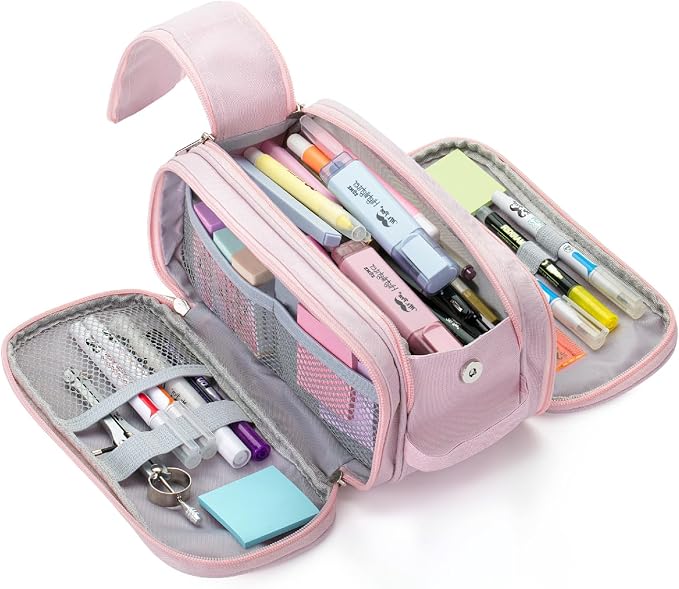 Mr. Pen- Large Capacity Pencil Case, Big Capacity Pencil Case | Big Pencil Pouch, Pen Pouch, Pen Bag