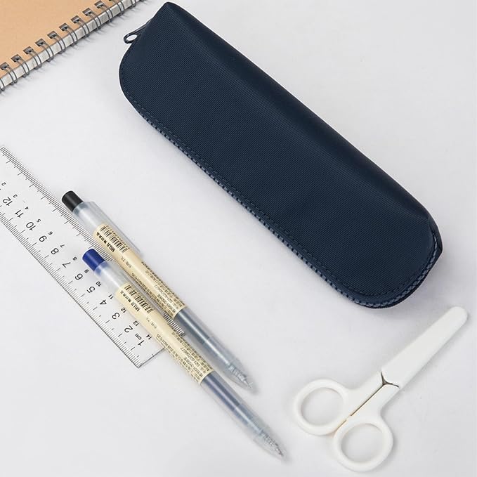 Pencil Case Small Pencil Pouch Slim (Grass Green, Oxford)