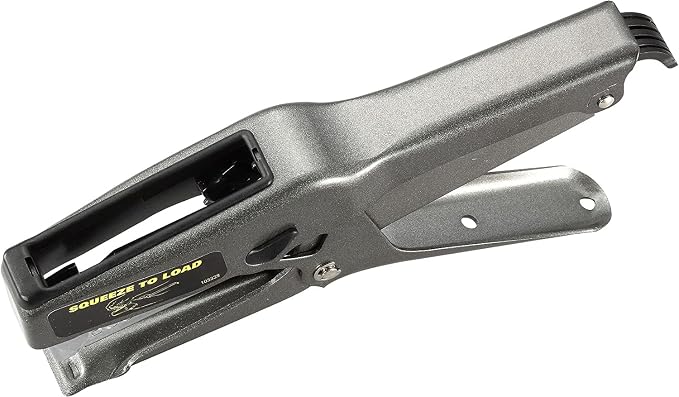 Bostitch Office B8 Plier Heavy Duty Stapler with 1250 1/4" Staples | Full Strip Metal Bostitch Stapler for Cardboard, Paper and Fabric (45 Sheet Capacity)