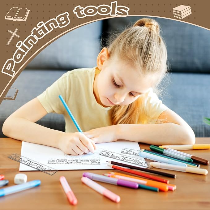 24 Pcs Clear Bible Verses Ruler with Scalloped Edge 6 Inch Christian Rulers with Books of the Bible for School Classrooms,Multitool or Bookmark(Romans Road)