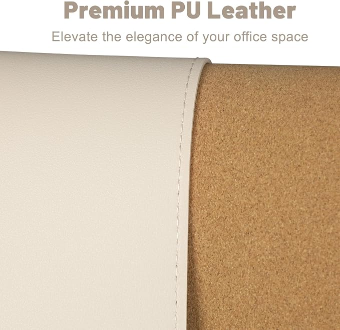 Desk Pad, Desk Matt for Desktop, Keyboard Mats for Desk, Large Desk Mat | Cork Desk Mat, Mouse Pads for Desk, Desk Pad Mat, Large Mouse Pad for Desk, Keyboard Mat, Computer Mats for Desktop
