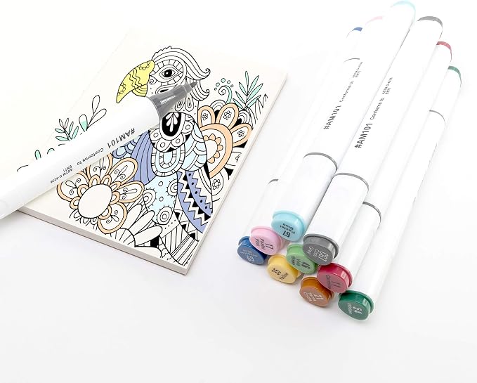 LayFlat Sketchbook - 3.75 x 5.3 Inches - Seagull Blank Note Book, 64 Sheets, Thick 100gsm Paper, for Drawing, Sketching, and journaling