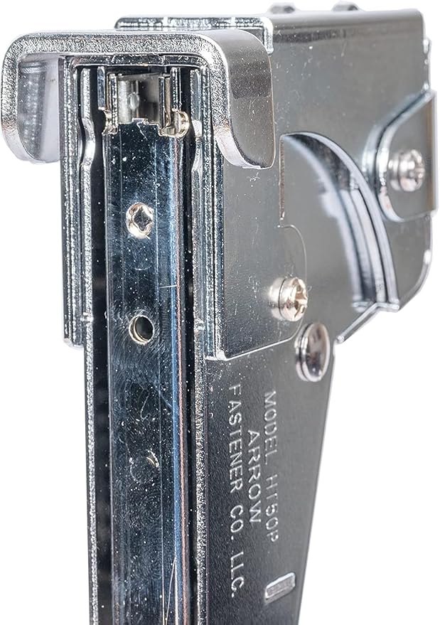 Arrow HT50 Heavy Duty Hammer Tacker, Chromed-Steel Manual Stapler with Sure-Grip Handle, Dual-Capacity Rear-Load Magazine, Fits 5/16”, 3/8", or 1/2" Staples (Pack of 4)