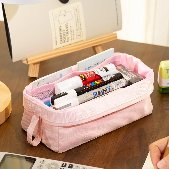 CICIMELON Pencil Case Large Capacity Pencil Pouch Pen Bag for School Teen Girl Boy Men Women