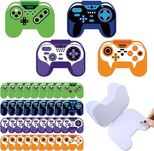 Maitys 36 Pcs Game Controller Shaped Notepads Bulk Mini Pocket Gaming Notebook Novelty Memo Pads for Journaling Office Supplies Party Favors