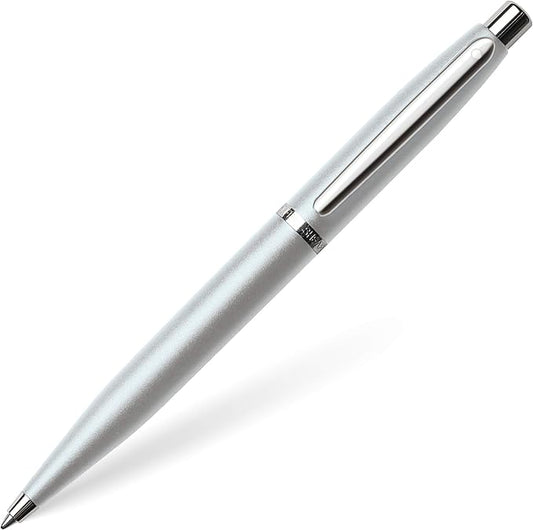 Sheaffer VFM Strobe Silver Ballpoint Pen with Chrome Trim