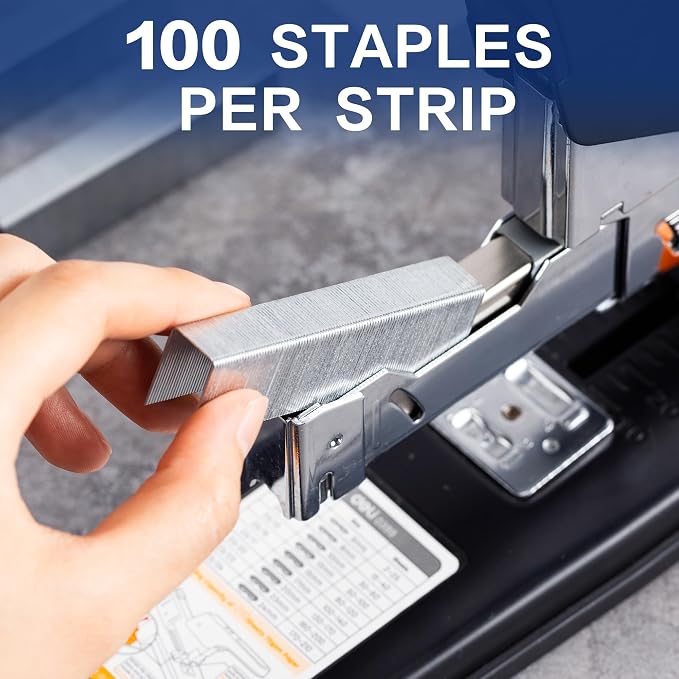 Deli Staples, Premium Heavy Duty Staples for Heavy Duty Staplers, 3/4'' Length, 160 Sheet Capacity, 100/Strip, 3000/Box