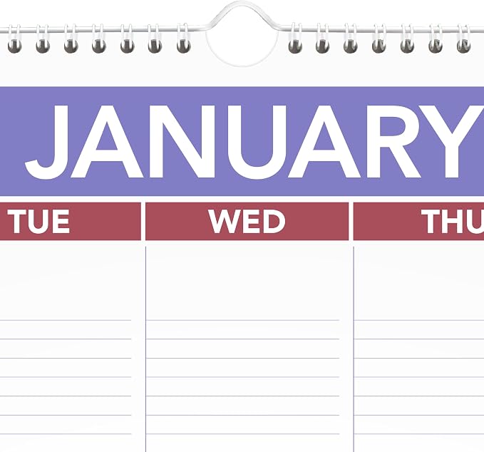 AT-A-GLANCE 2027 Wall Calendar, Monthly, 508 x 762 Mm Planner, Ruled Daily Blocks, PM42827