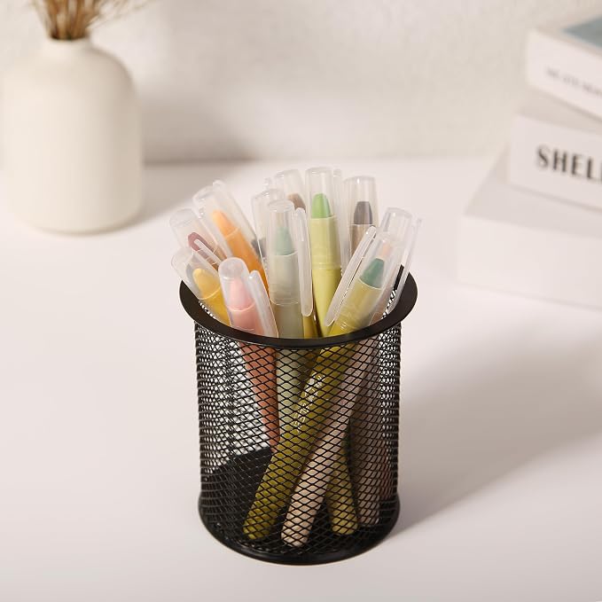 Mr. Pen- Gel Highlighter, 12 Pack, Vintage Colors | Bible Highlighters No Bleed, No Bleed Highlighters